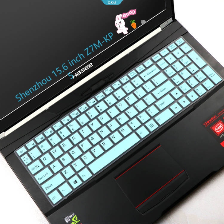 Full Coverage Keyboard Laptop Model Shenzhou 15.6 inch Z7M-KP5GC KP7GE Film Pelindung Tahan Air Dan Berkualitas [ZK]