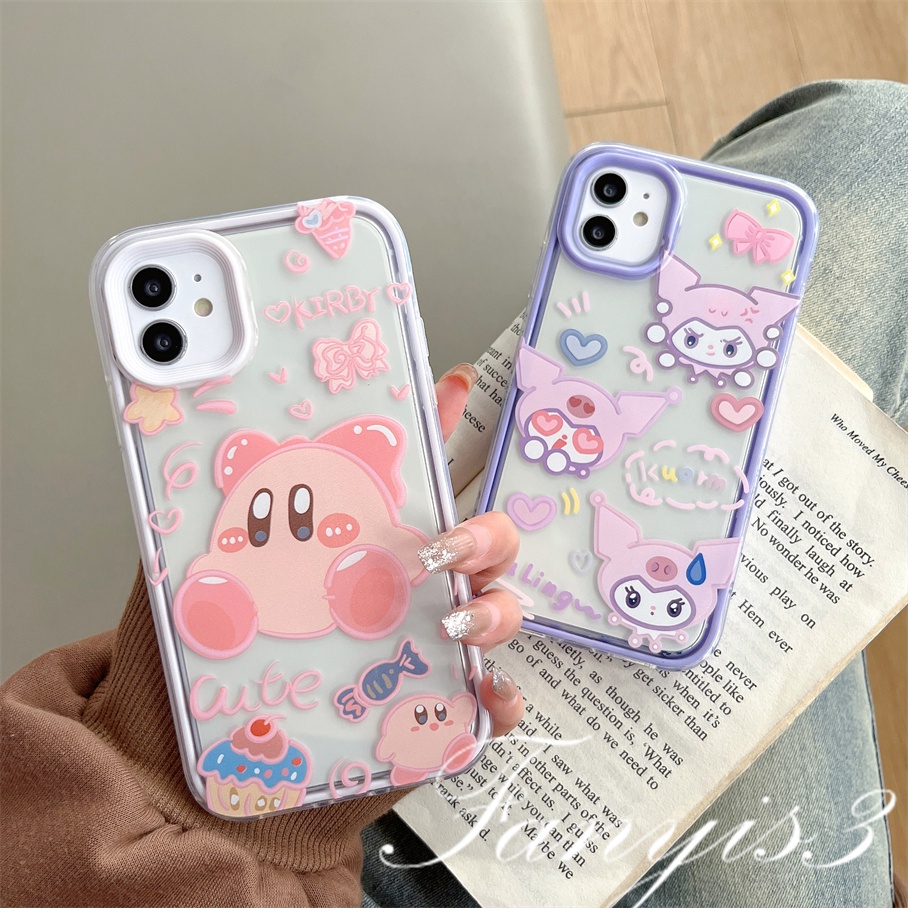 Redmi A1Plus 10C 10 10A 9 9A 9C 9T Note 11 Pro+ 11 11s 10s 10 9s 9 Pro Xiaomi Poco X3 X3NFC X3Pro 11 Lite Karakter Kartun Lucu 3in1 Phone Case Soft Cover Pelindung