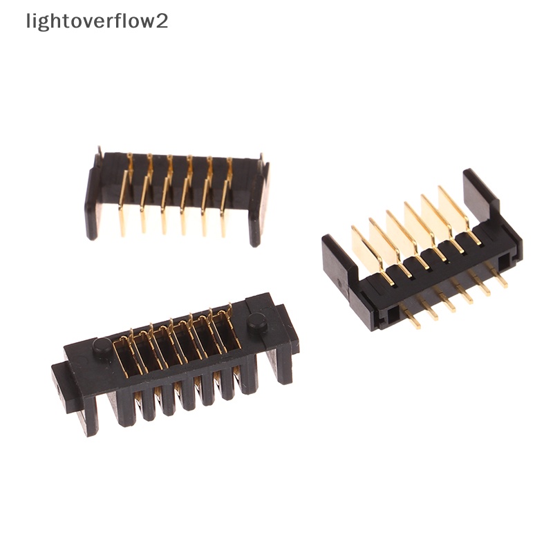 [lightoverflow2] 1pc Konektor Laptop 6Pin Pitch 2.0mm Holder Klip Slot Kontak Colokan Male and Female [ID]