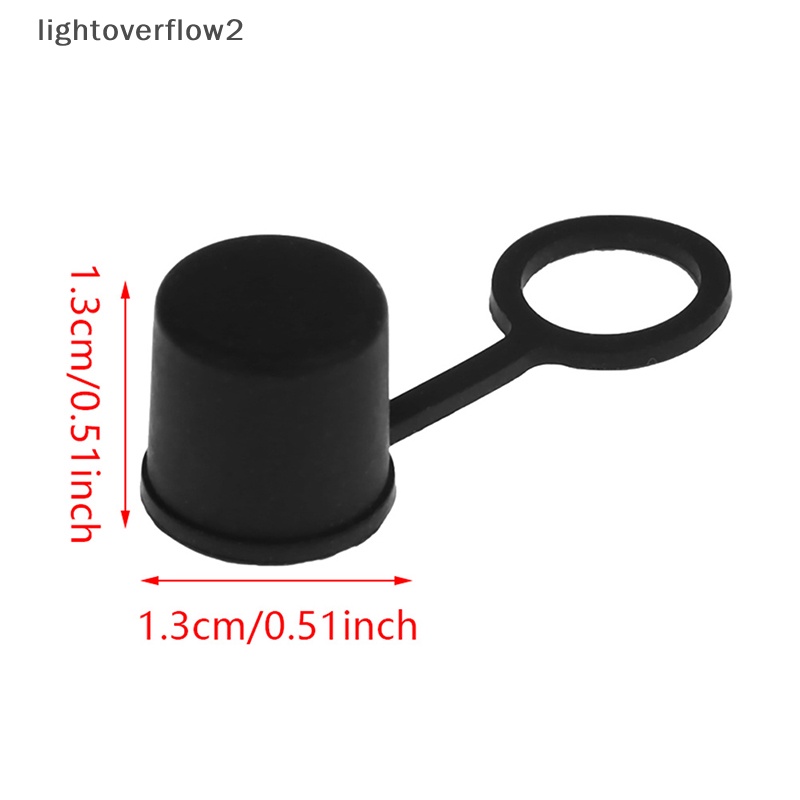 [lightoverflow2] Konektor Socket Tutup Debu Q9 Penahan Kamera FCG-BNC AV Colokan Audio Tutup Debu [ID]