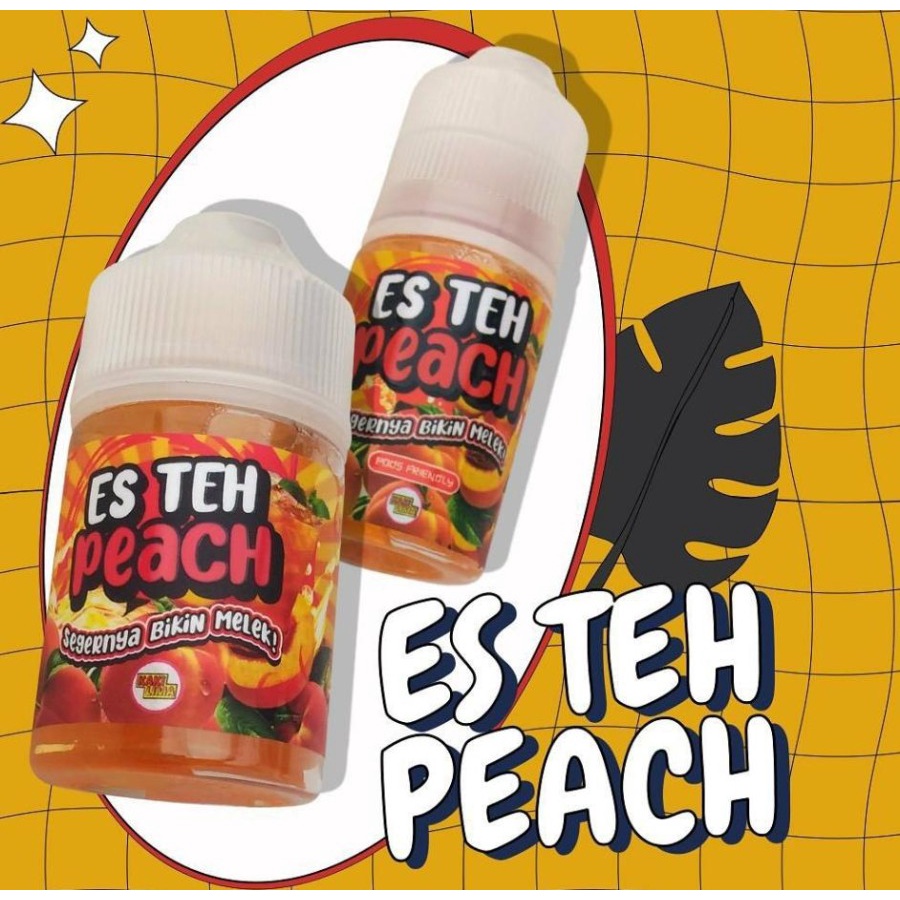 Kaki Lima Es Teh Peach 60ML by Kaki Lima Liquid 100% Authentic