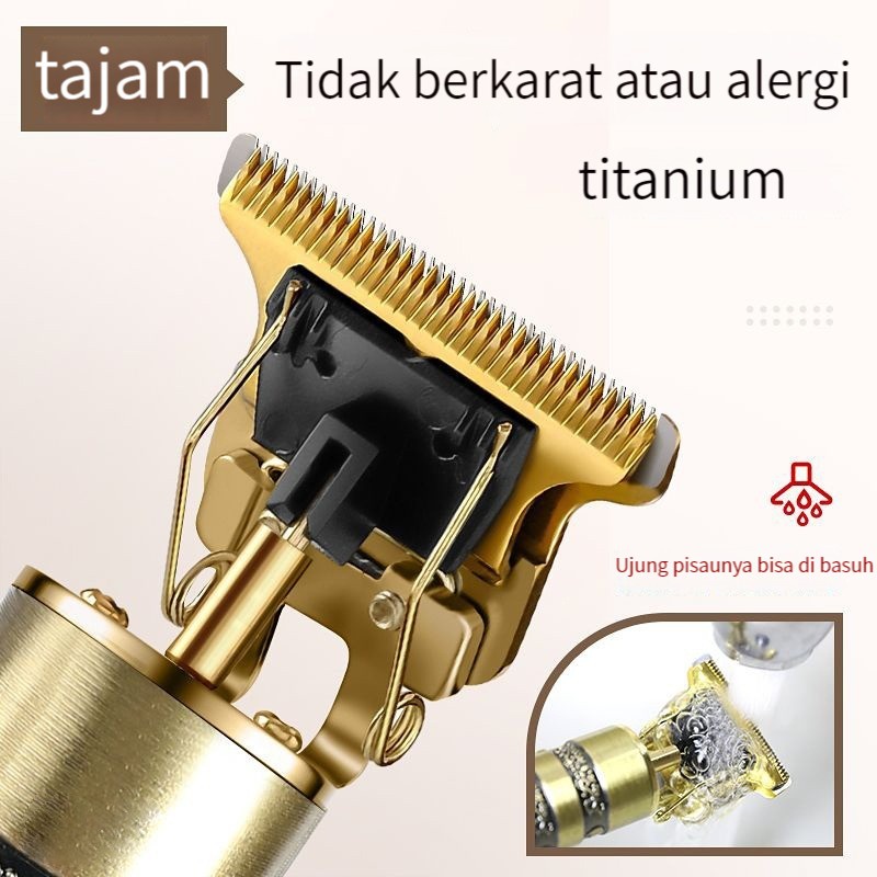 ori ALAT CUKUR T9 RECHARGER Elektrik Hair Clipper T9 Alat Cukur Rambut Kumis Jenggot/Mesin Cukur Rambut / Alat Cukur Kumis / Alat Cukur jenggot naga dragon / Mesin Cukur Rambut Elektrik / Professional Hair Clipper For Man