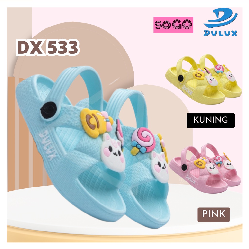 sogo DULUX 539 sandal slop fuji anak perempuan 20-25 Anti air karet