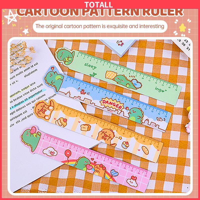 COD Cute Magnetic Ruler Office15cm Soft Ruler for Students Creative Stationery-Totall