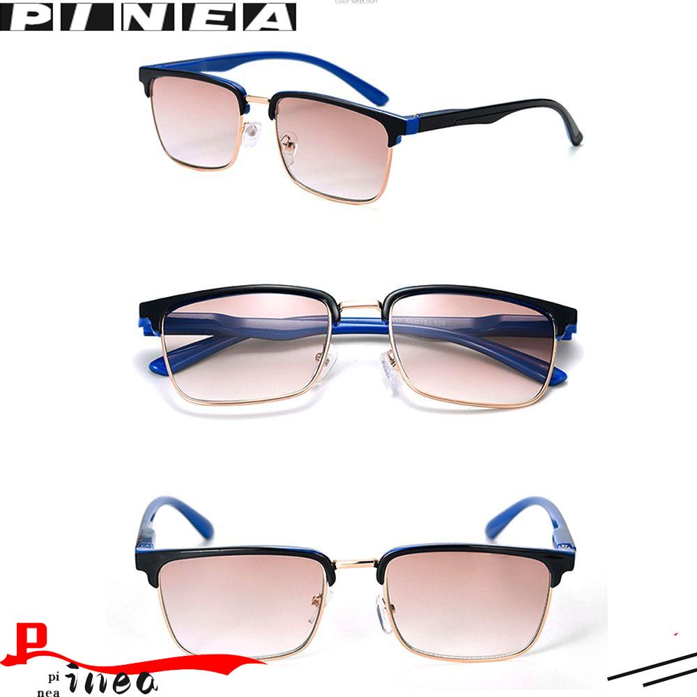 Kacamata Baca Nanas Bingkai Fashion Cahaya Biru Sederhana