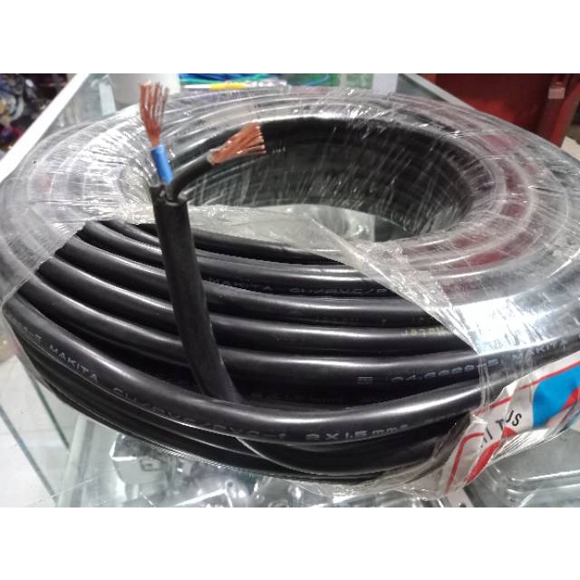 Kabel audio kabel speaker/kabel listrik 2x1.5mm ecer permeter