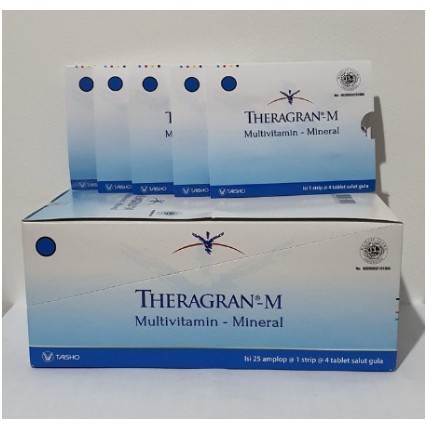 Theragran-M 1 box 25 strip