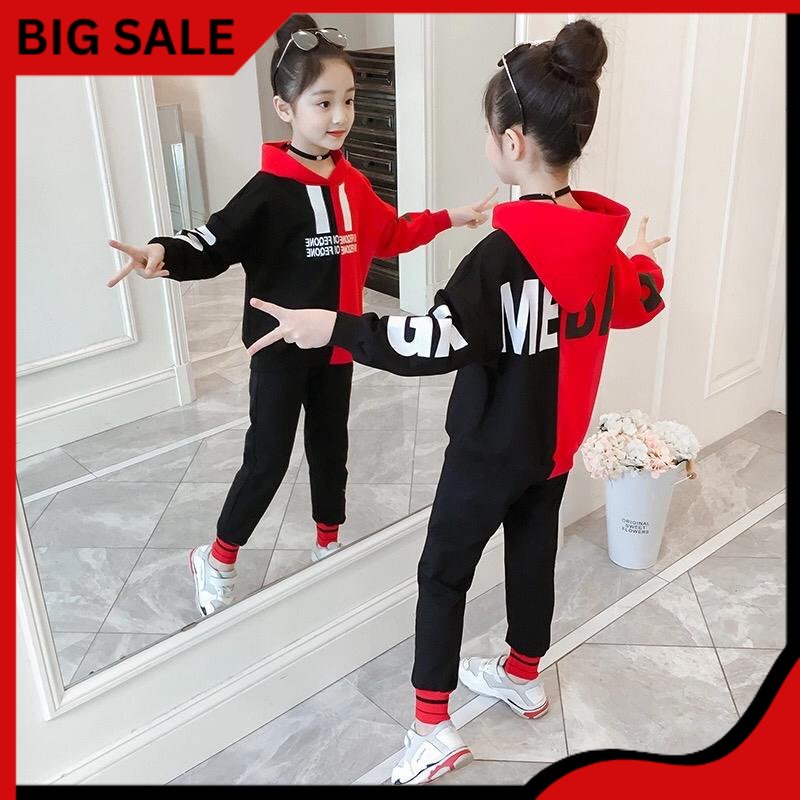 Setelan anak perempuan usia 3 4 5 tahun / One set hoodie import / Stelan jaket jacket terbaru