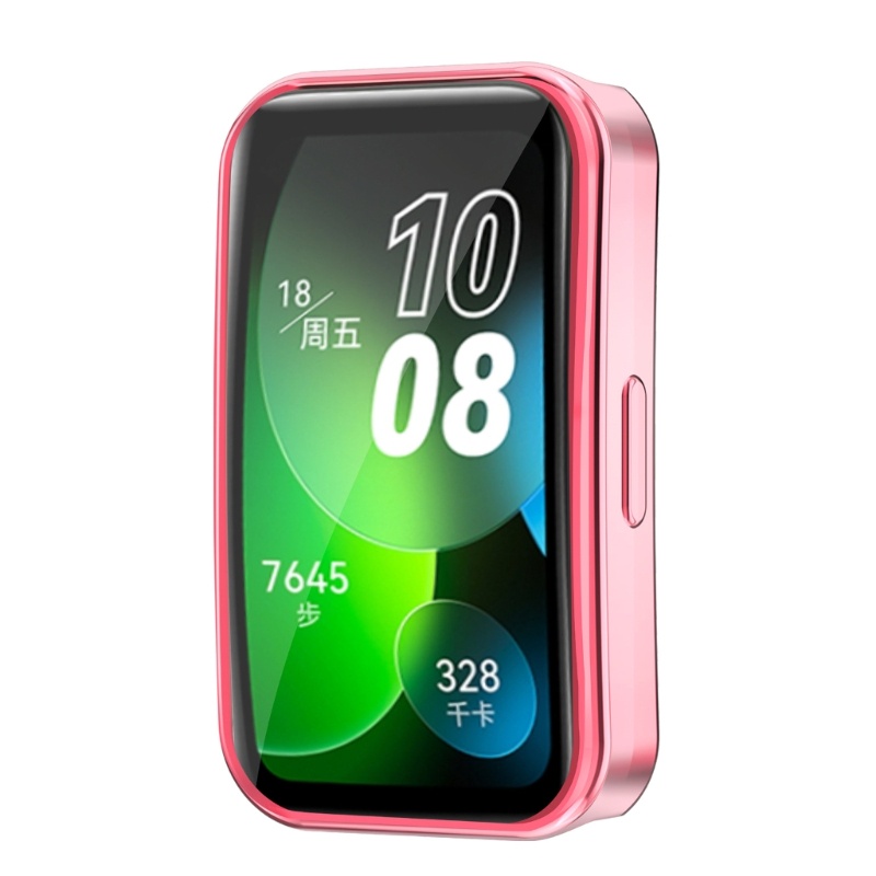 Cre Cocok Untuk Band8 Smartwatch Bumper-Case Pelindung Proteksi Perumahan Ringan Empuk-Sarung Shockproof Shell