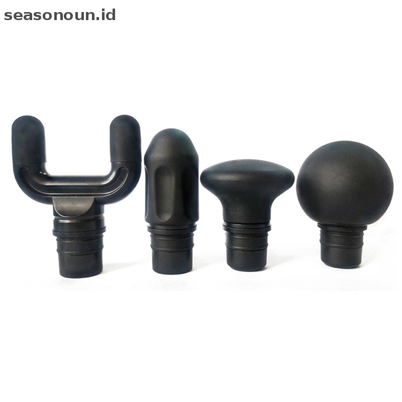 Seasonoun 1pcs Kepala Pengganti Untuk Pijat Otot Perangsang Relaksasi Tubuh Membentuk Berolahraga Fascia Gun Massager Head.