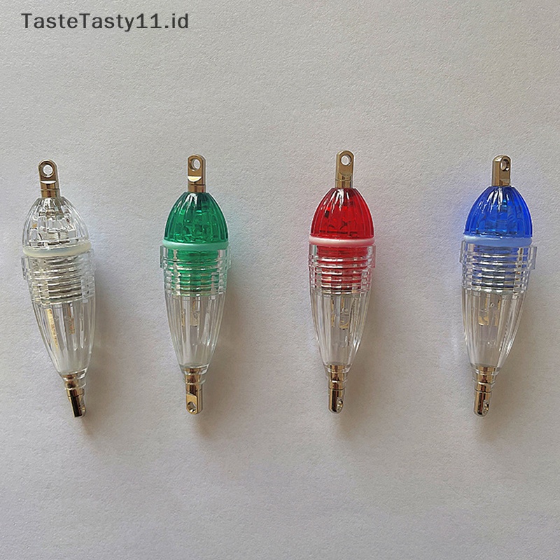 Tastetasty LED Mini Underwater Fish Squid Bait Lure Light Attracg Lampu Kedip 6cm Hijau Biru Merah Putih Aksesoris Memancing Luar Ruangan.