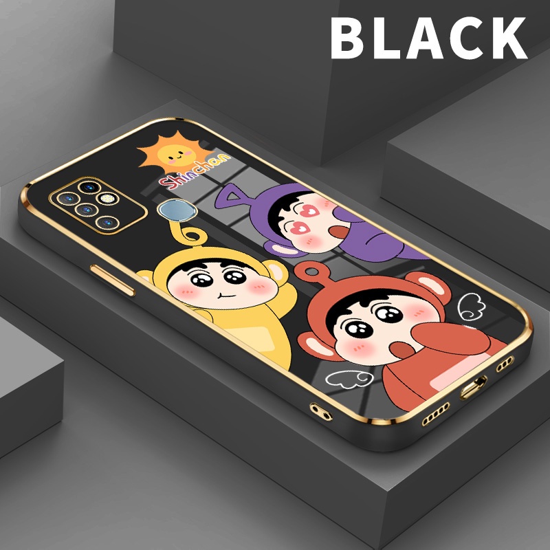 JSWAN Case Casing untuk Infinix Hot 10 10S 10T 11 Play NFC Smart 5 Softcase Teletubbies baru yang lu