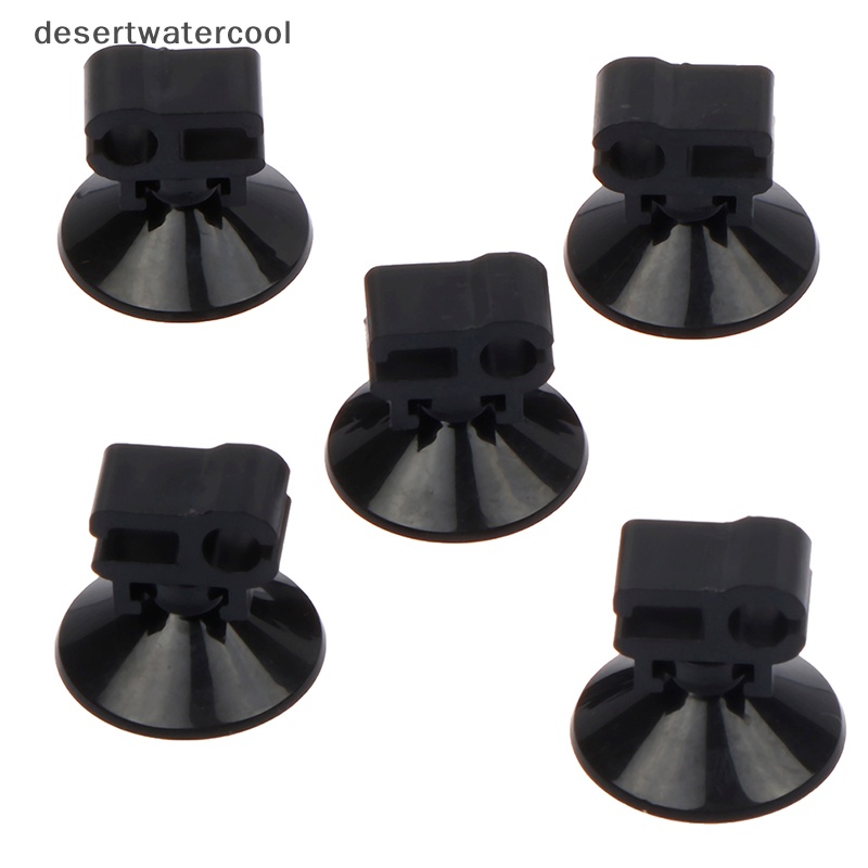 Deid 5PCs Aquarium Suction Cup Klip Tabung Gesper Ikan Kawat Selang Pompa Sucker Martijn