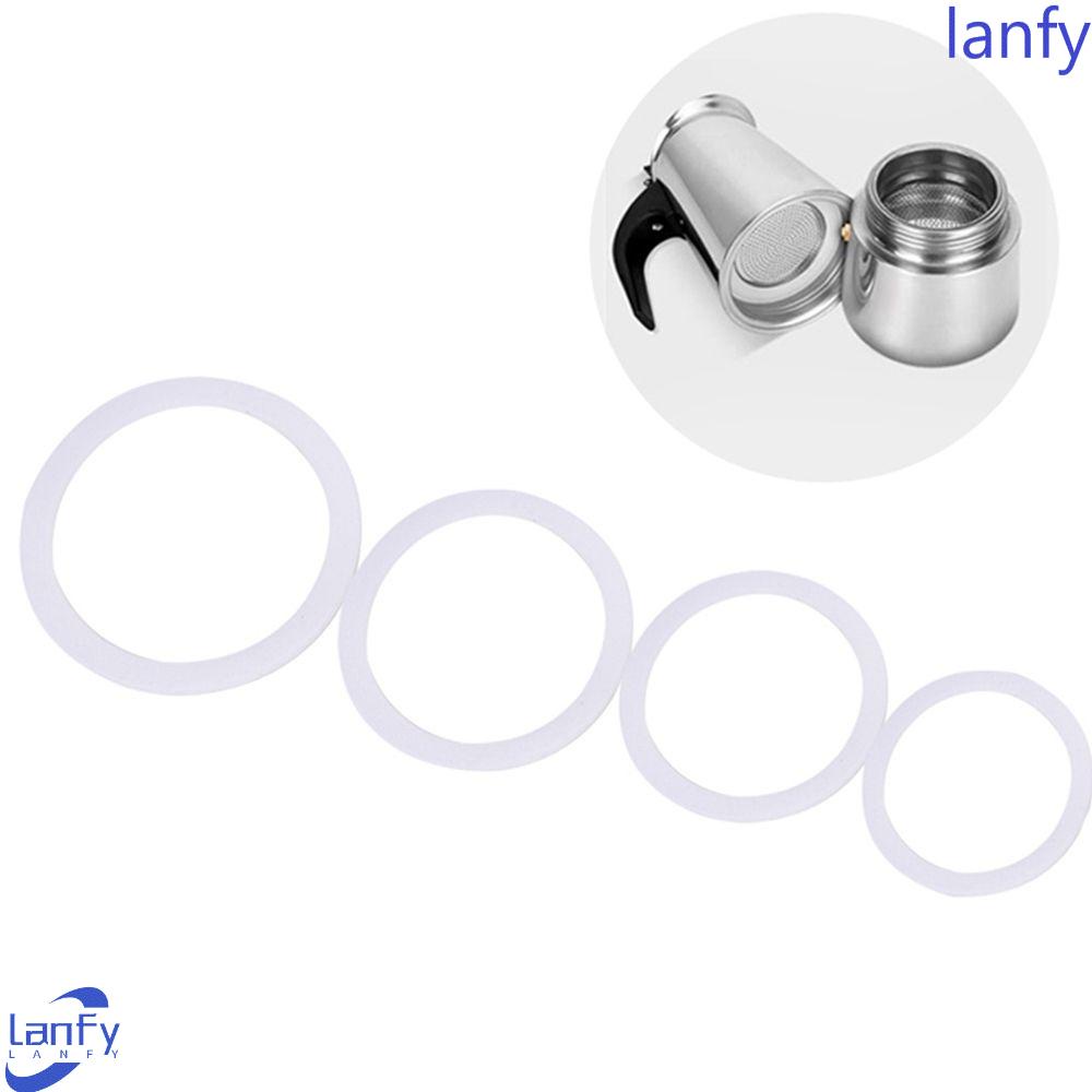 Lanfy Seal Ring Silikon Putih Replacenent Alat Masak Gasket Ring