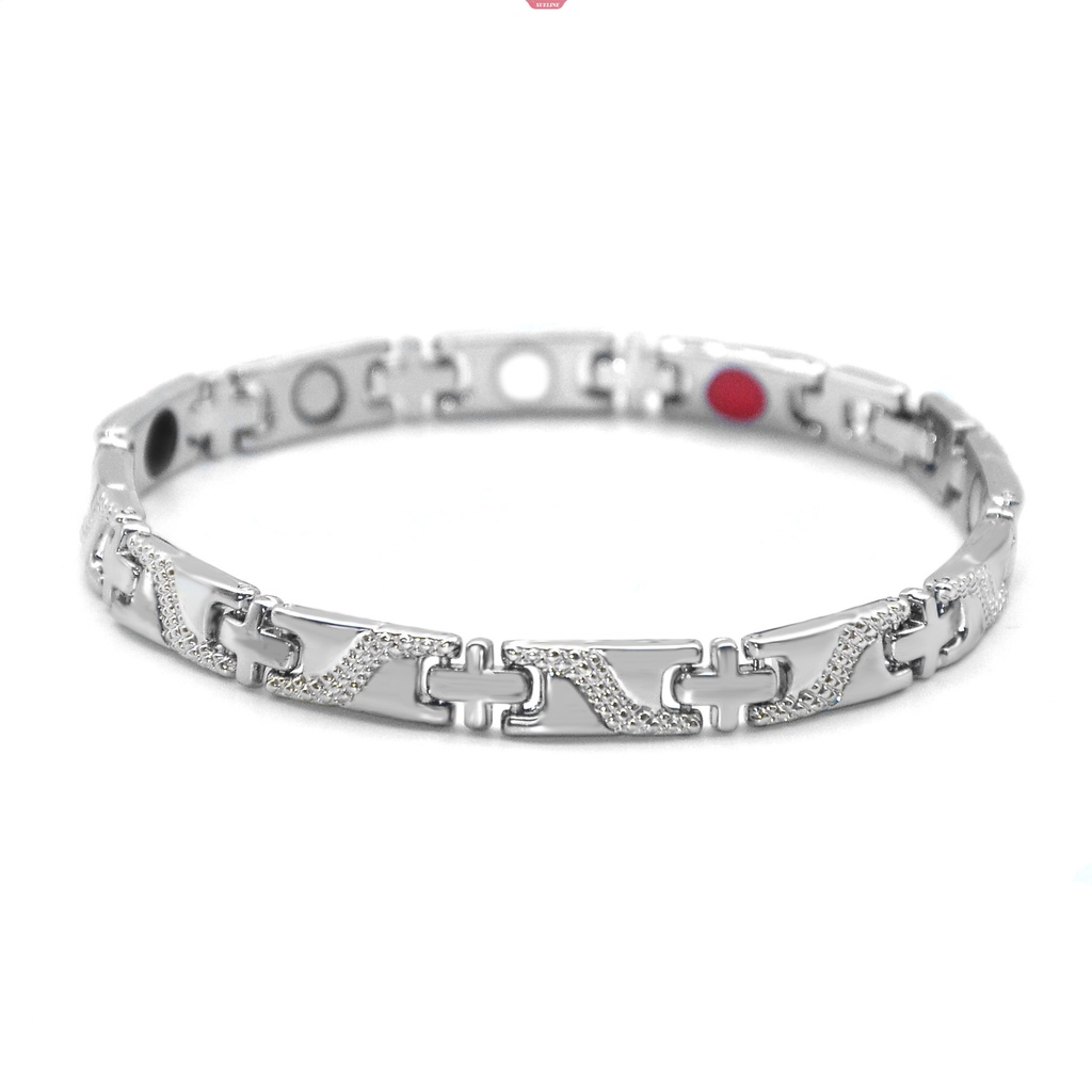 Gelang Magnet Penurunan Berat Badan Magnet Energi Perhiasan Wanita Terapi Magnet Kesehatan Magnetic Wellness Motif Naga Gelang Pria [ZXL]