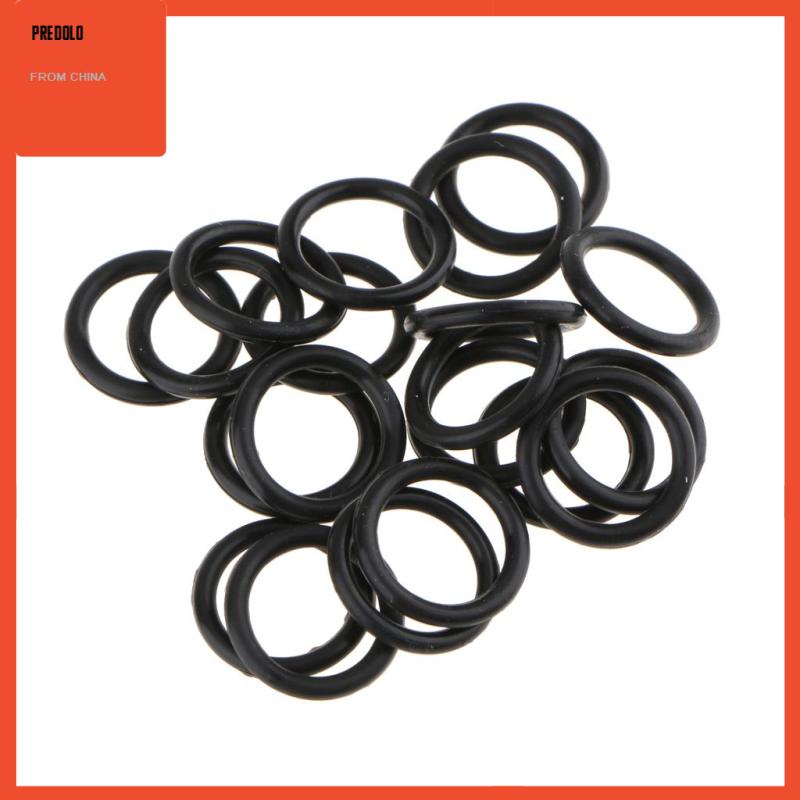 [Predolo] 20x Motor Twin Drain Plug O- Hitam Untuk