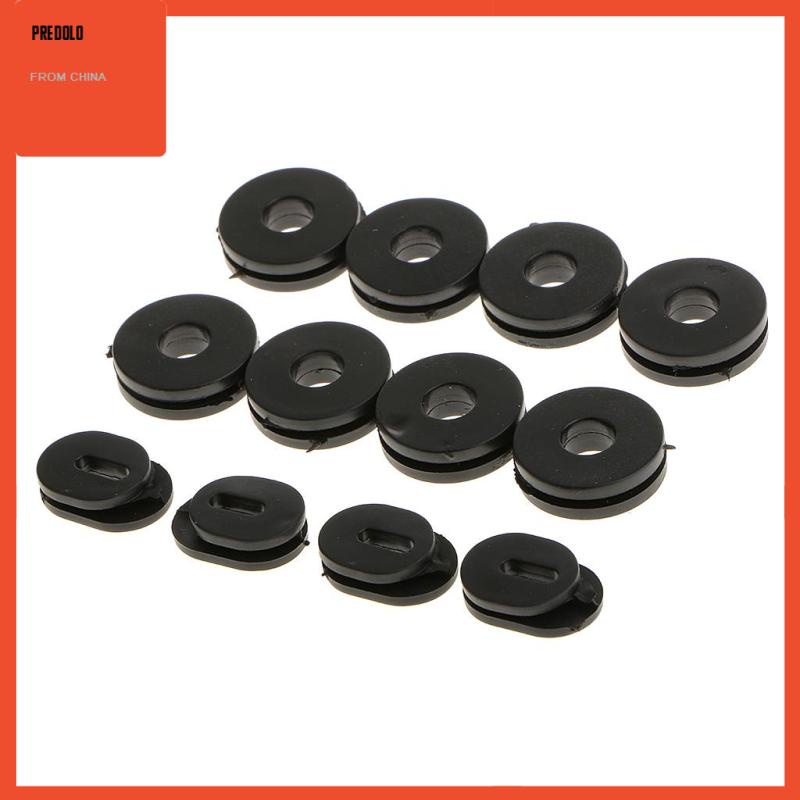 [Predolo] Set 12pcs Grommet Tutup Samping Karet GS125 Untuk Motor Suzuki