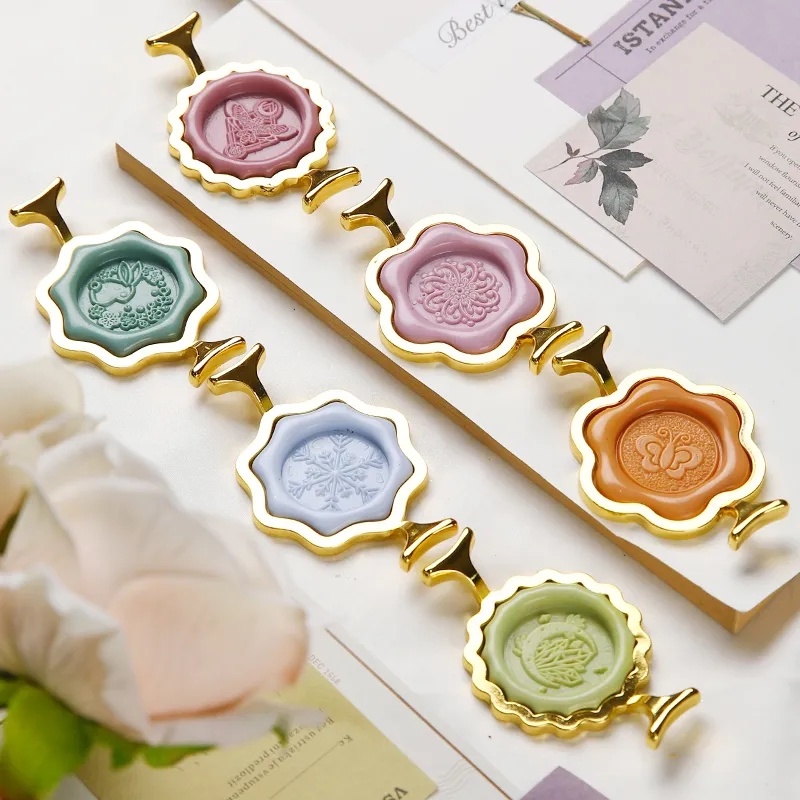 Kreatif Wax Seal Stamp Shape Fixer/Kartu Ucapan Undangan Pernikahan Sealing Wax Styling Alat Desain