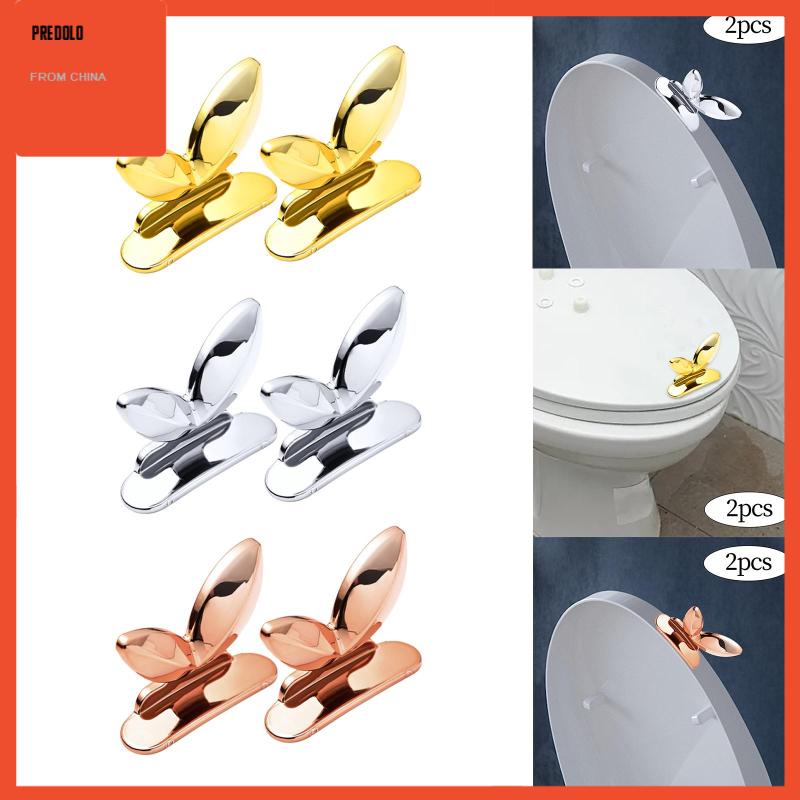 [Predolo] Toilet Seat Lifter 2x Dudukan Toilet Cover Holder Untuk Permukaan Toilet Berbeda