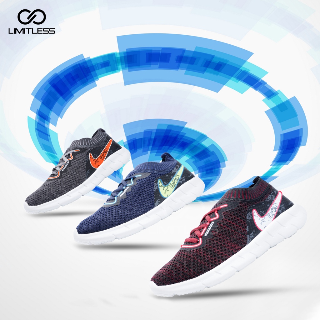 Sneakers Cowok Bertali Quality Terbaru Sporty Fashion Trendy Kekinian Sepatu Pria Olahraga Premium