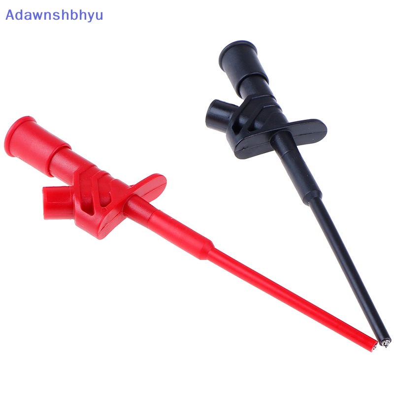 Adhyu Profesional Insulated Quick Test Hook Clip Tegangan Tinggi Fleksibel Tesg Probe ID