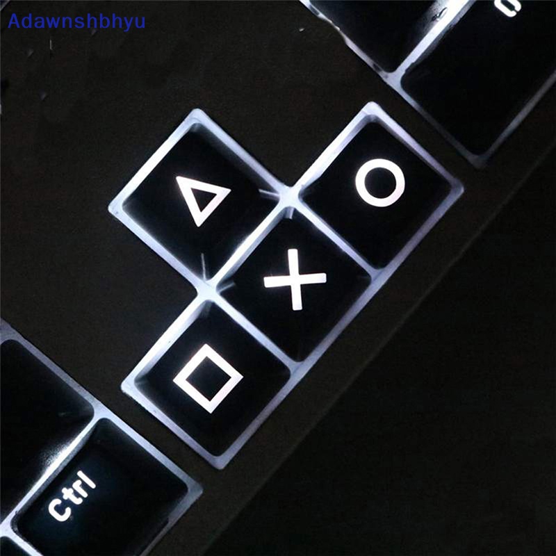 Adhyu ABS Arah Arrows Keys Keycaps Backlight Keycap Untuk Keyboard Gaming Gamers ID