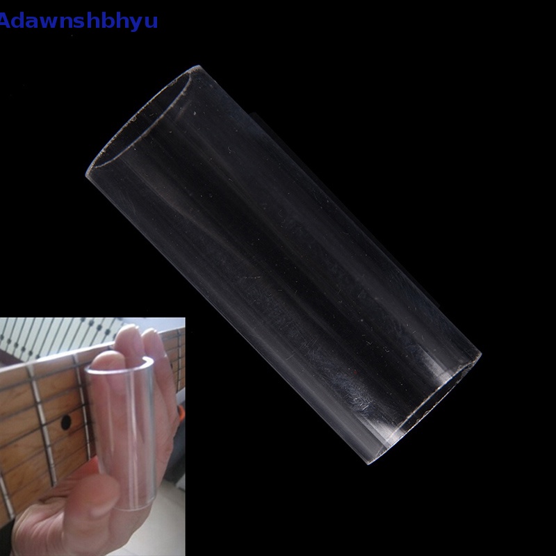 Adhyu 1pc Slide Gitar Bening Panjang 60mm Diameter 18mm Aksesoris Gitar ID