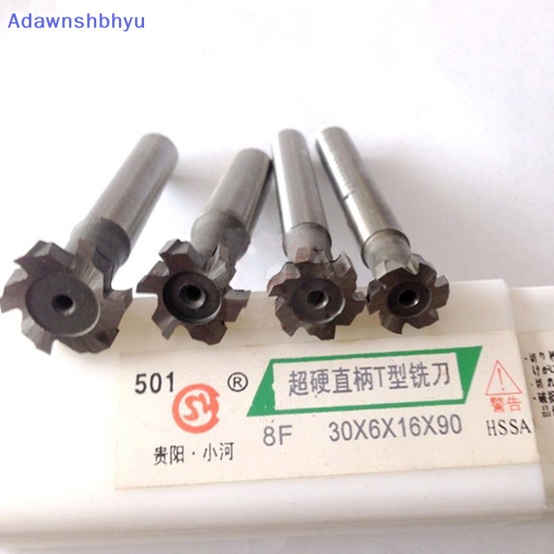 Adhyu T Slot Milling Cutter Untuk Metal HSS Woodruff Key Seat Router Bit High Speed Steel ID