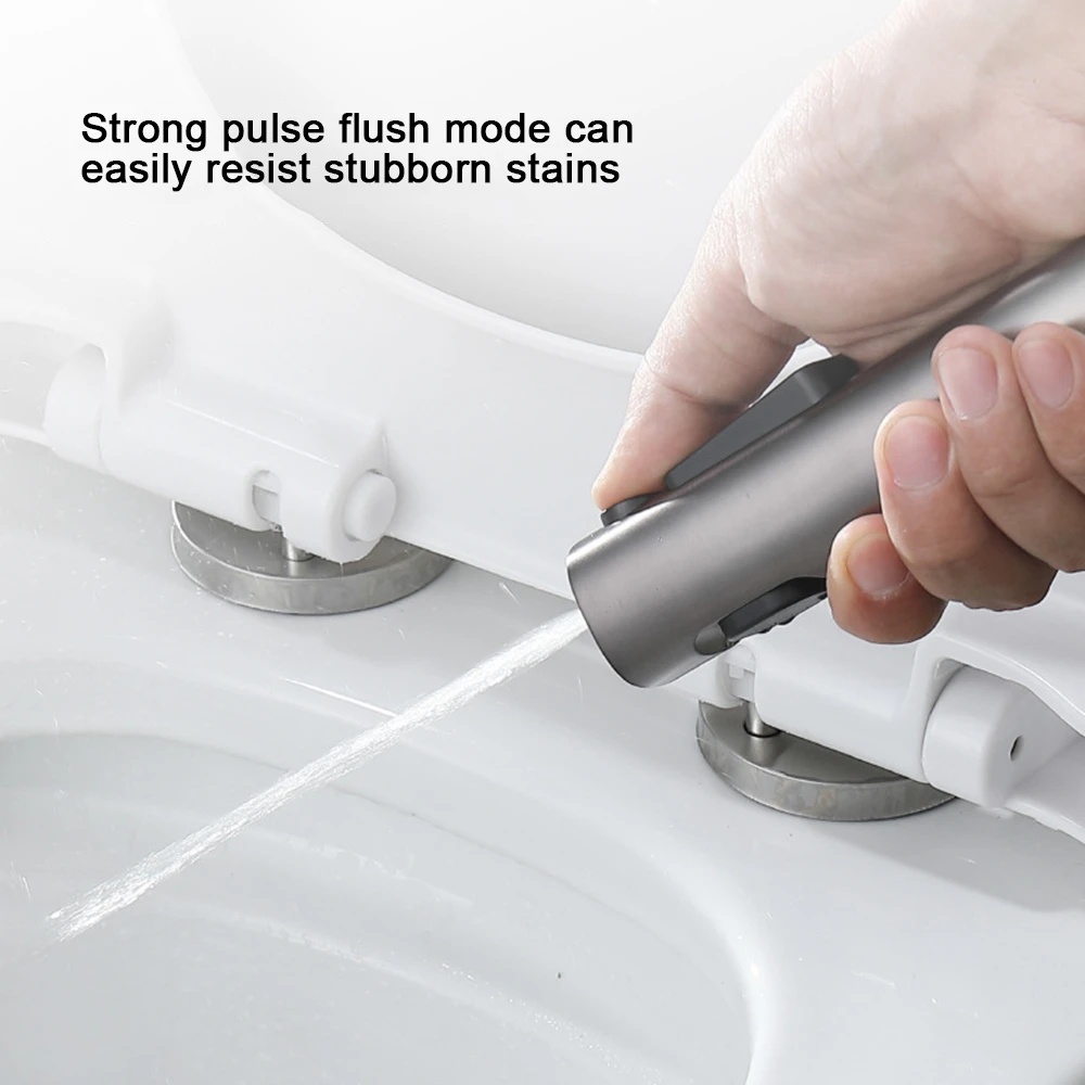 Semprotan Sprinkler Bidet Cuci Berkebun/Pembilas Kamar Mandi ABS Cuci Toilet Douche Handheld High-pressure Nozzle/Kepala Shower Mandi Hewan Peliharaan/Aksesoris Mandi/Self Anal Cleaning