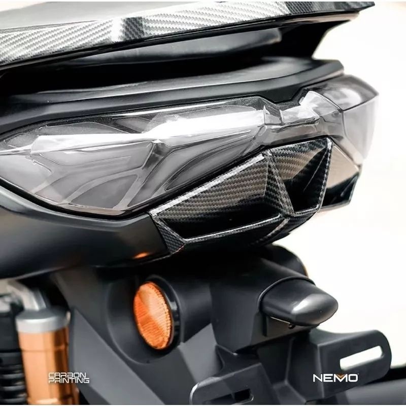 [king Diamod89] Paketan/Cover Carbon Yamaha Nmax New 2020-2023 Nemo KING89