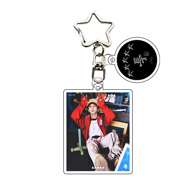 1pc Gantungan Kunci STRAY KIDS Straykids Five-STAR Key Ring Hanging Up