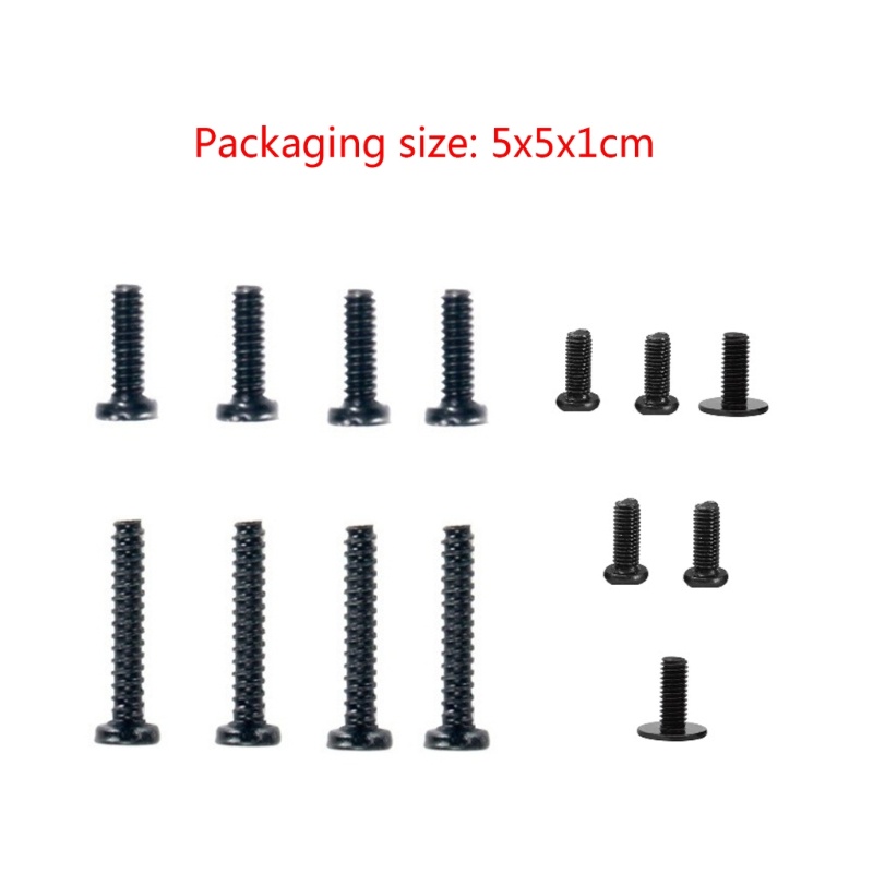 Cre 14Pcs/Set Sekrup Logam Konsol Game Penutup Belakang Housing Belakang Screw Kit Dengan Kipas Pendingin Sekrup Perisai Sekrup Untuk Steam-