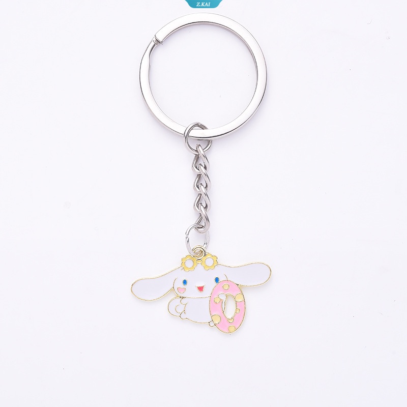 Kreatif Sanrio Seri Hewan Gantungan Kunci Akrilik Cinnamoroll Keychain Tas Liontin Aksesoris Mainan Anak Hadiah [ZK]