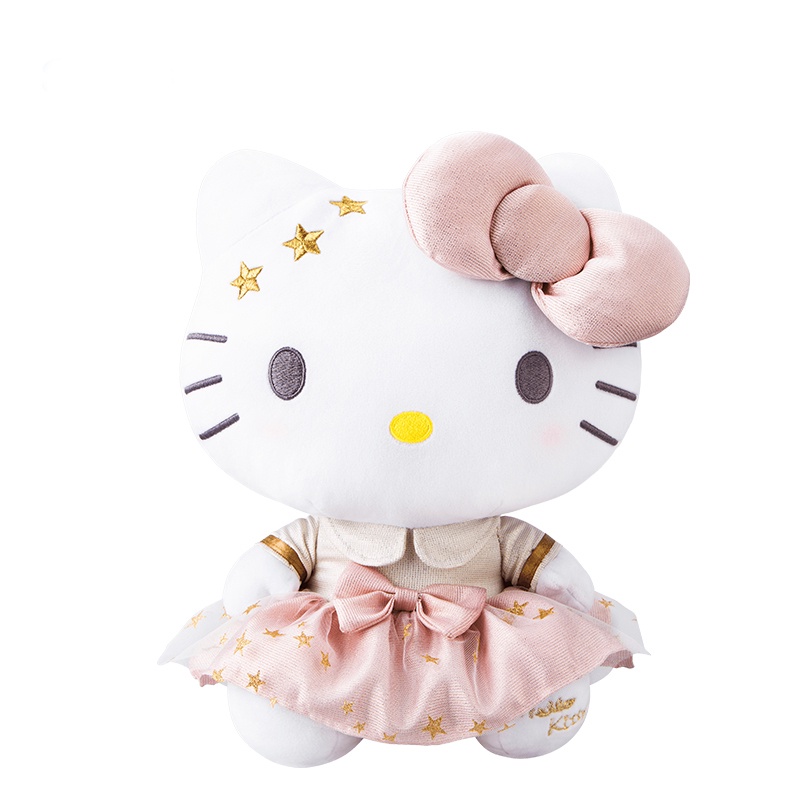 Kawaii Hello Kitty Kuromi Melody Cinnamoroll Kartun Mainan Mewah Bantal Hadiah Ulang Tahun Anak Perempuan