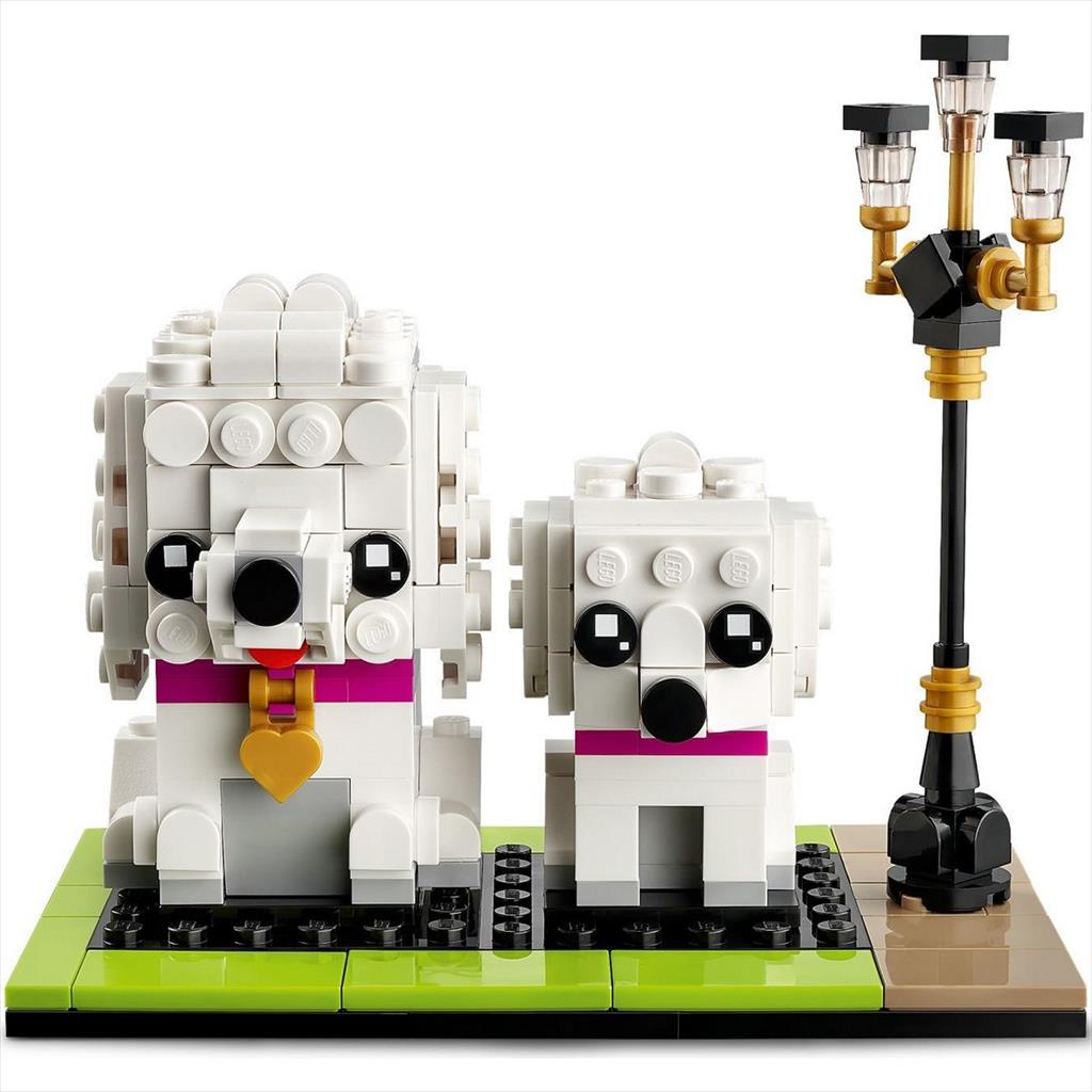 LEGO Brickheadz 40546 Poodles Pets