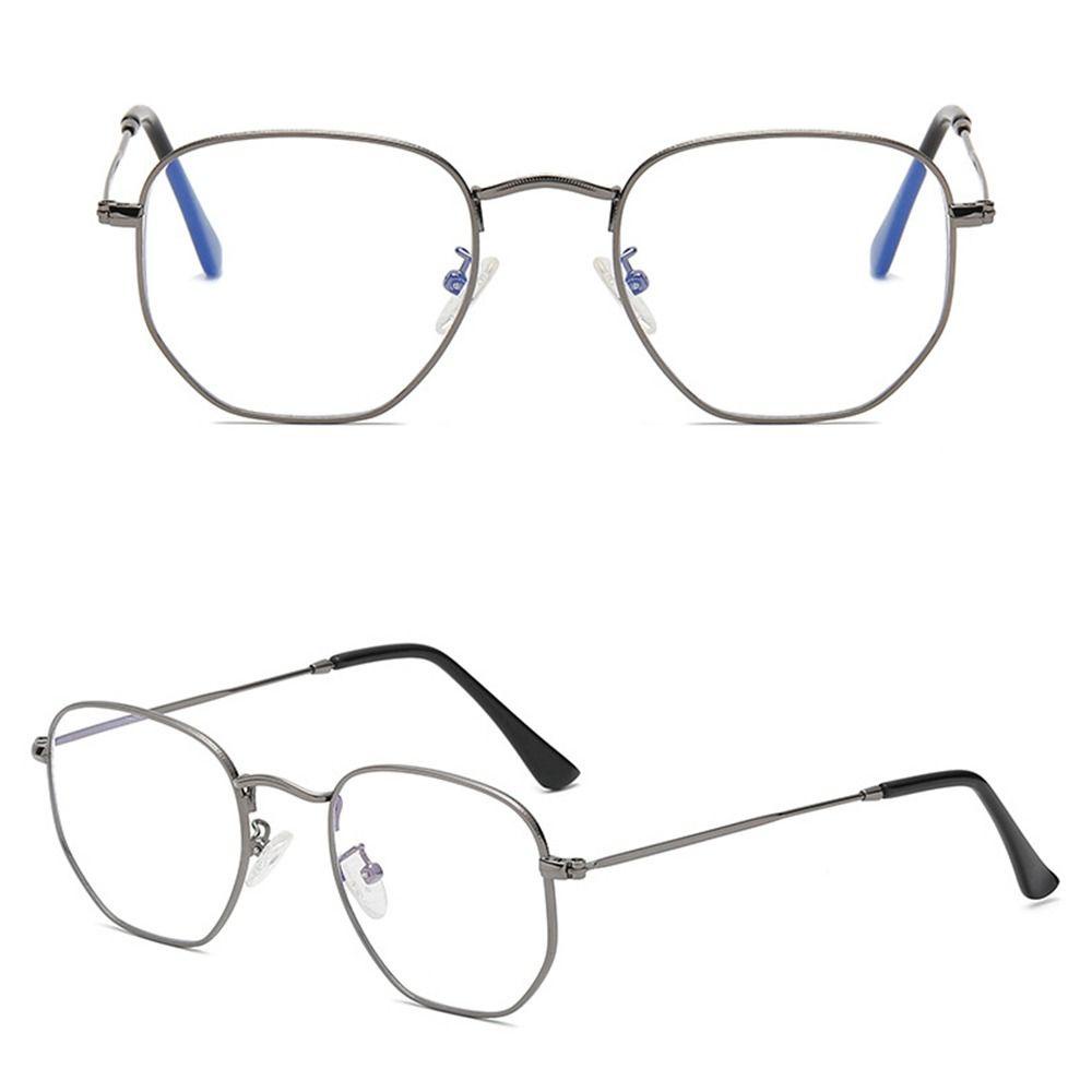 R-flower Hexagon Sunglasses Wanita &amp; Pria UV Protection Shades Kacamata Matahari