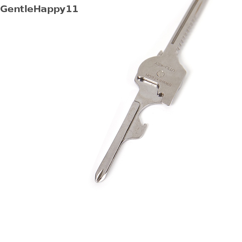 Gentlehappy 6in1 Multi Pocket Keytool Carabiner Gantungan Kunci Serbaguna Gadget Clip Gear id