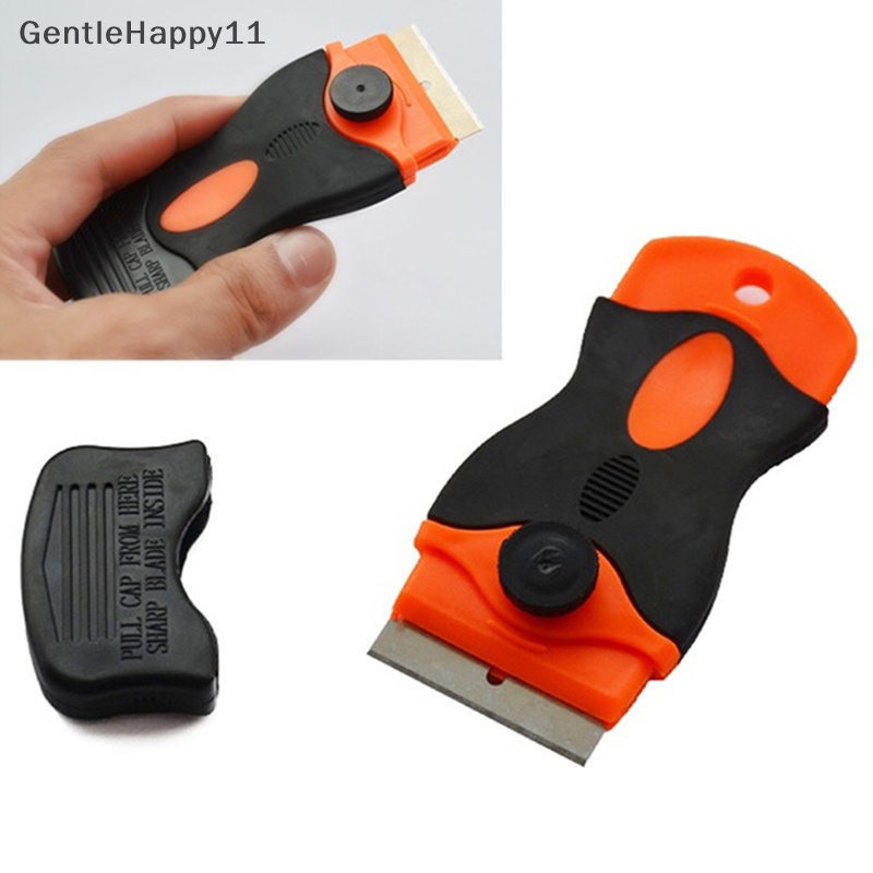 Gentlehappy Alat Pencabut Stiker Mobil Plastik Edge Blade Razor Scraper Set Jendela Spatula Tools id