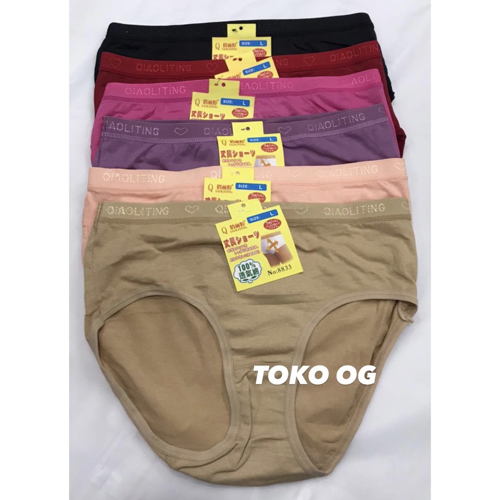 CD KATUN KARET BESAR CELANA DALAM  WANITA DEWASA IBU REMAJA L XL XXL TOKO SINAR