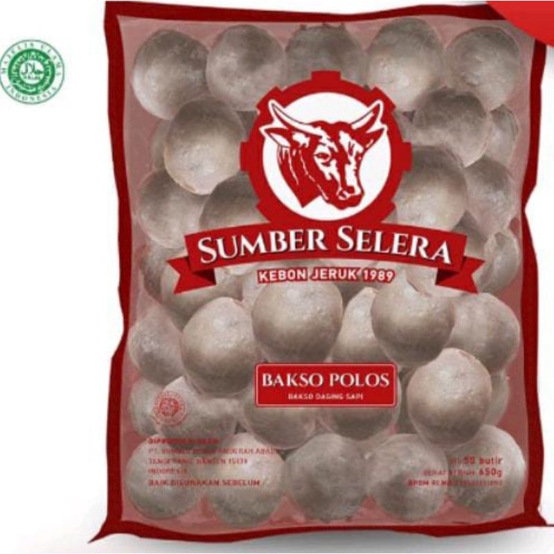

bakso sapi sumber selera isi 50
