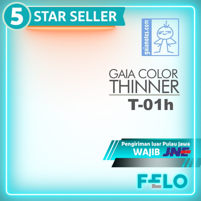 GAIA THINNER T01H 1000 ML - GAIA COLOR THINNER