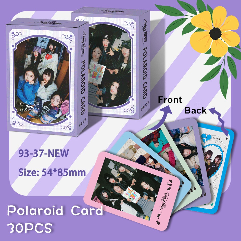 30pcs /box GOT7 TREASURE ATEEZ Id-HYPEN NJ Polariod Photocards Lomo Kartu ENHYPEN NJ Kpop Postcards