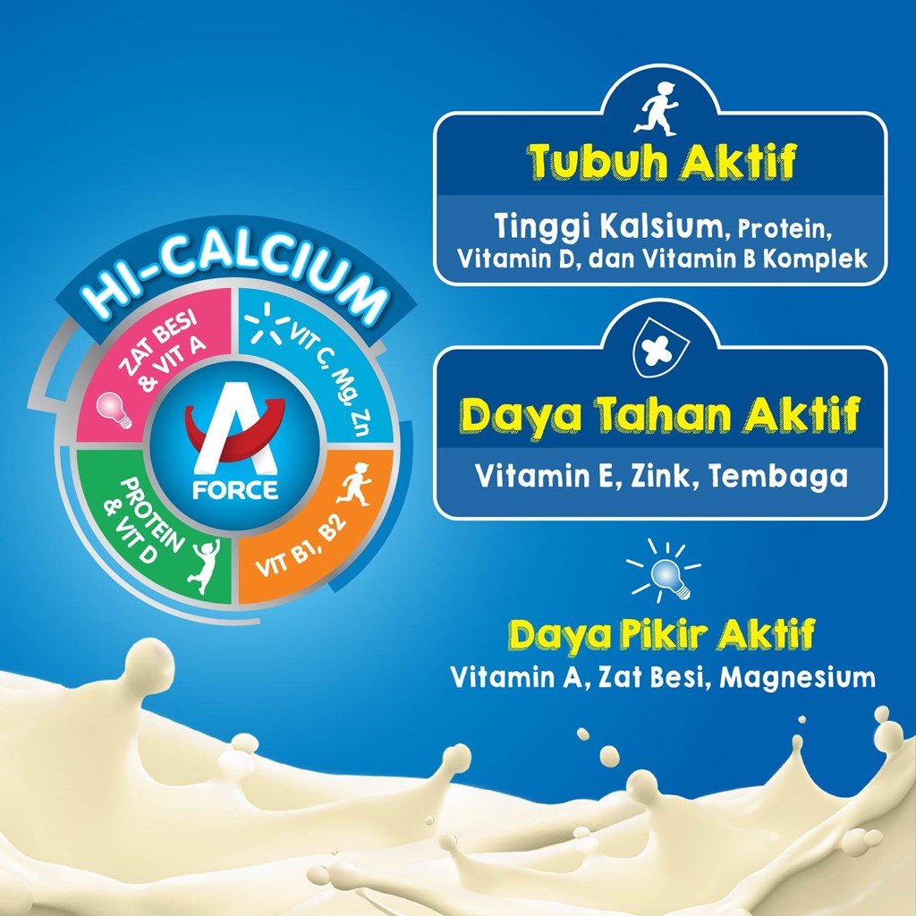 Boneeto Susu Bubuk Anak Sekolah Creamy Vanilla 2 x 685g - Nutrisi Pertumbuhan Anak untuk Daya Pikir dan Tubuh Aktif