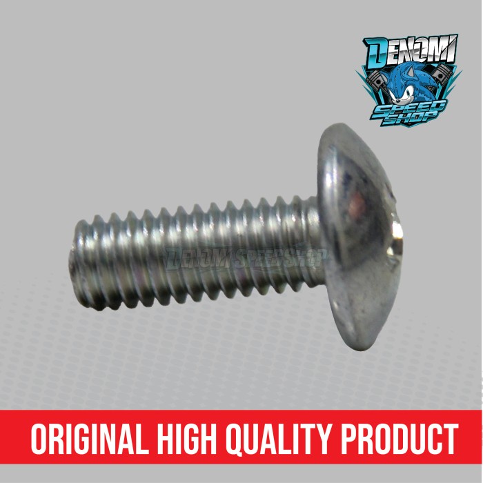 Baut Baud Screw Body Bodi Suzuki Satria 2 Tak Hiu Lumba Shogun Tornado Original SGP 02142-0616A