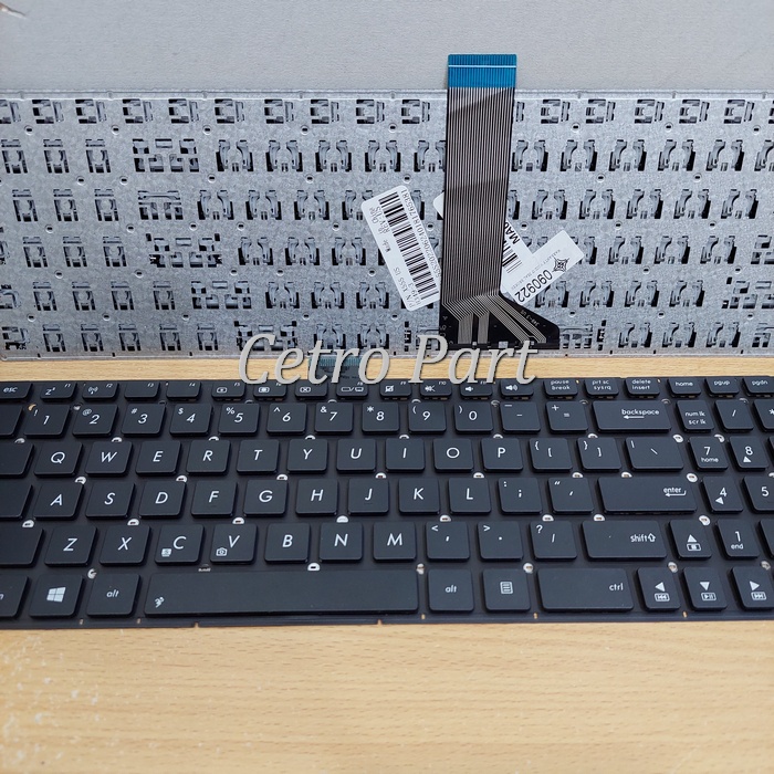 Keyboard laptop Asus X553 X553M X553MA K553M K553MA - HITAM BERGARANSI