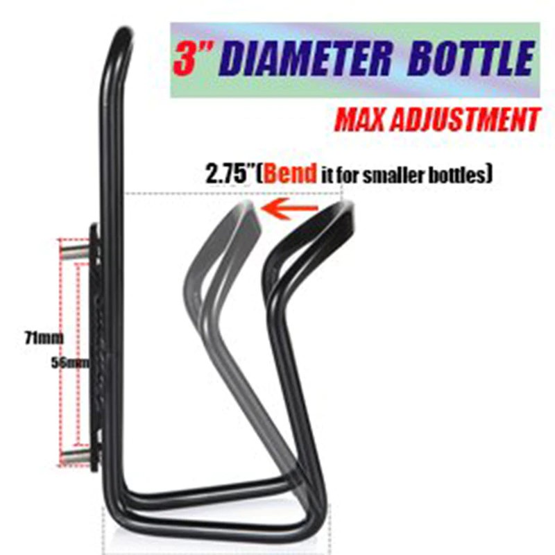 YGRETTE - Holder Botol Sepeda Alloy aluminium Bottle Holder Cage Alloy mount bottle Holder Bracket