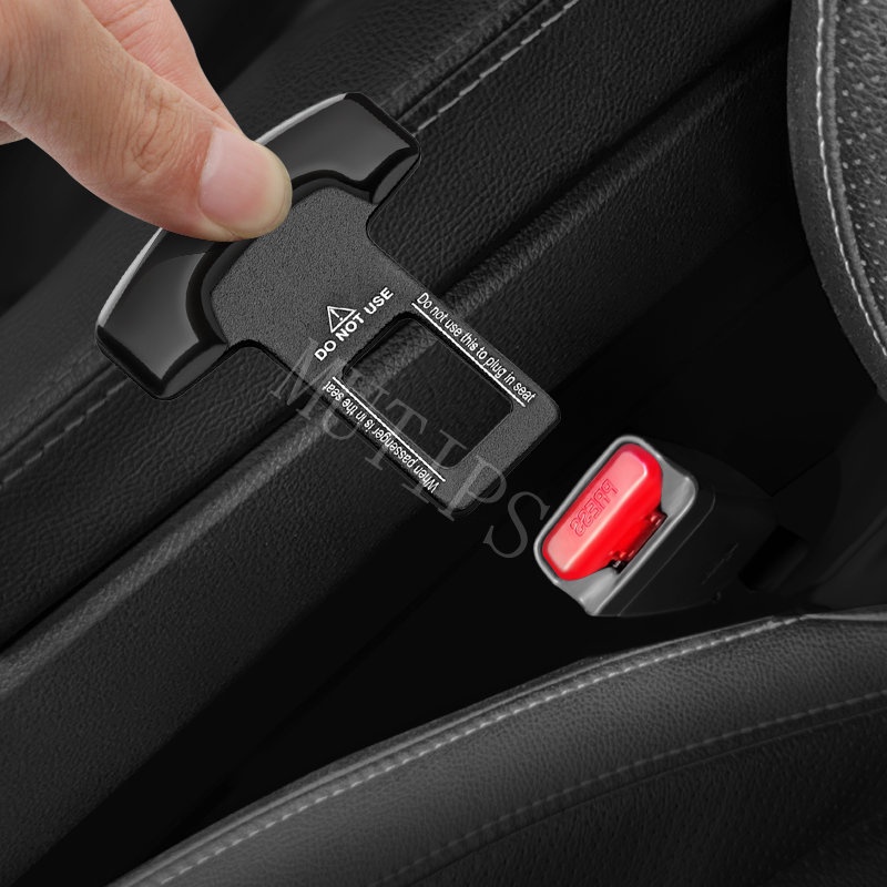 Haval 1/2Pcs Klip Gesper Sabuk Pengaman Pengaman Mobil Metal Hard Plug Alarm Stopper Menghilangkan Suara Untuk H2s H1 2022 2023 H5 H6 Jolion H2 M4 H9