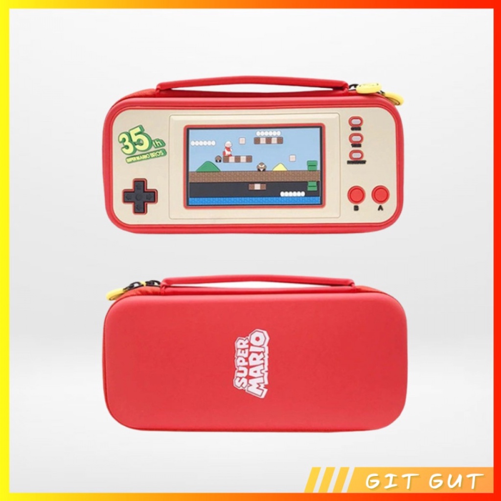 Nintendo Switch Super Mario Bros 35th Case Bag Tas Pouch Storage