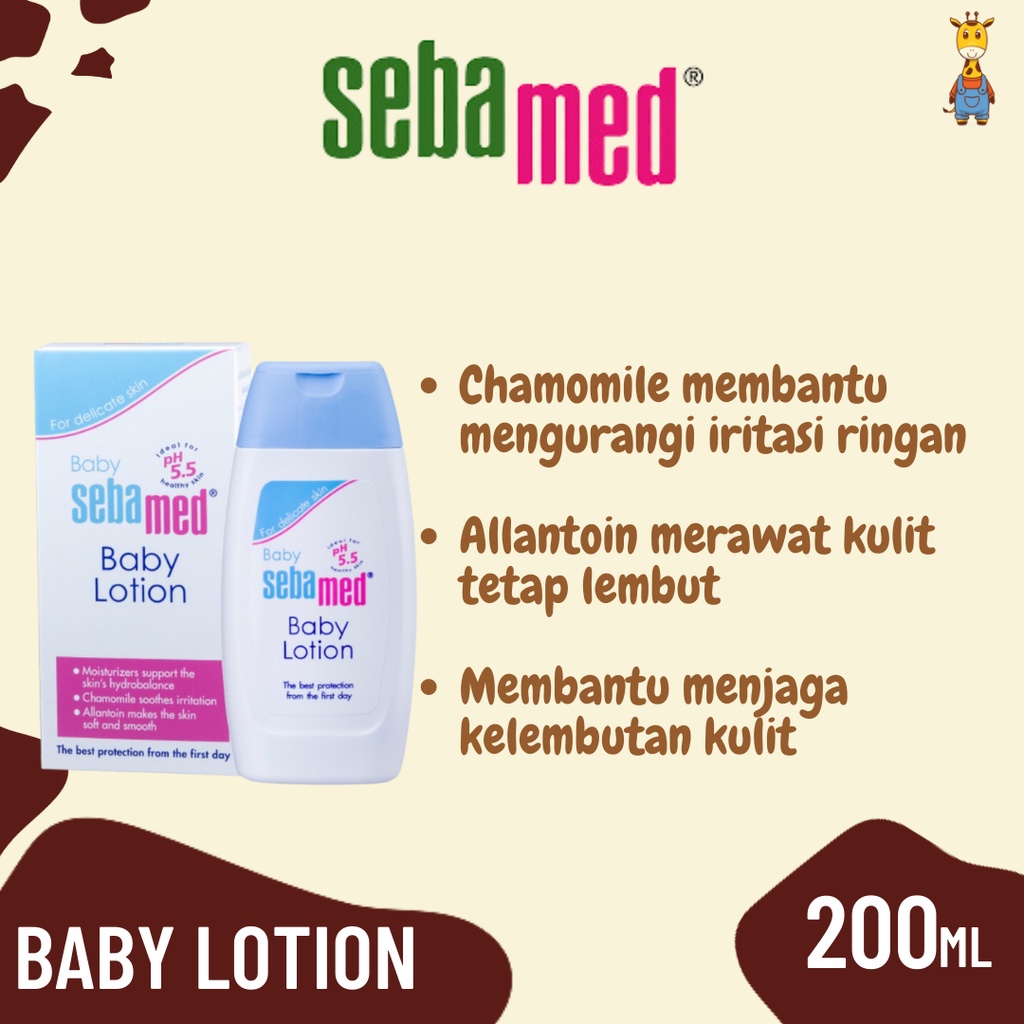 Sebamed Baby Lotion 200ml - Lotion bayi