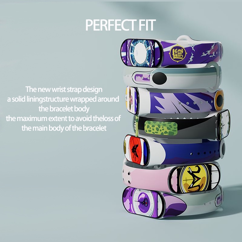 Strap For Xiaomi Mi Band 7 6 5 4 3 Silicone Wristband Bracelet Replacement Strap For MiBand 6 Colorful Wriststrap Bracelet 5 miband 3/4 Strap